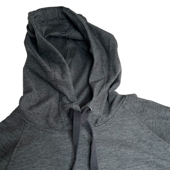 90 Degrees By Reflex Textured Pullover Hoodie With Pocket Charcoal Grey Men's S - Picture 6 of 12
